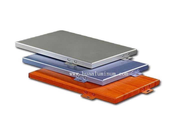 Architectural 3050mm Aluminium Solid Panel Fire Resistant Outdoor