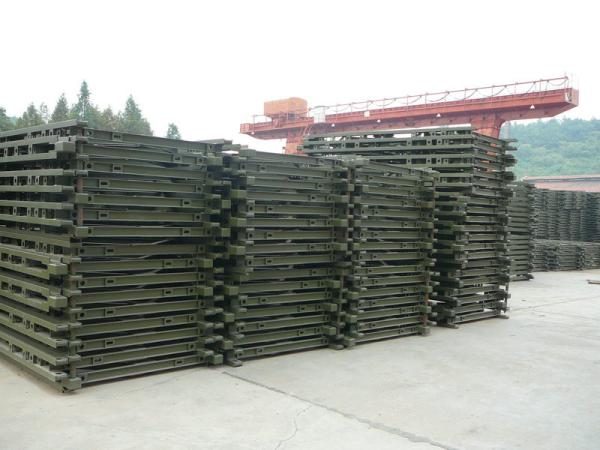 Buy cheap Compact Bailey Bridge / Portable Steel Bridge / Deck Truss Bridge from wholesalers