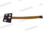 Foil keyboard at the speed throttle for Spreader parts , 050-002-033-