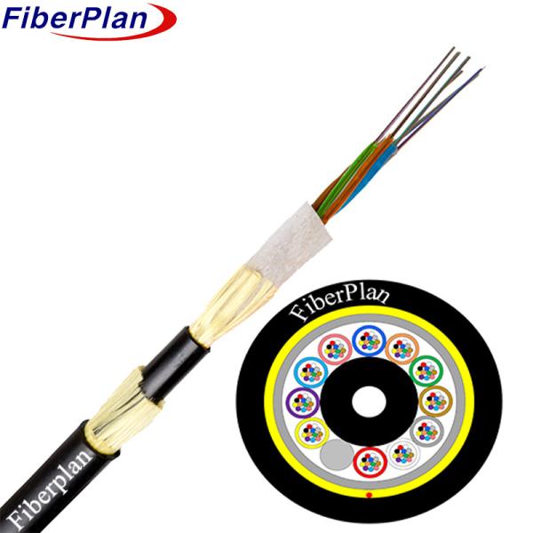 Buy cheap Double Sheath Kevlar Yarn Reinforced Adss Fiber Optic Cable Manufacturer from wholesalers