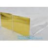 Buy cheap Factory wholesale side gusset clear polybag plastic square flat bottom bopp bag side gusset cello bag bagease bagplastic from wholesalers