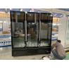 Buy cheap Supermarket meet beef ice cream display 3 glass door upright freezer -22 degrees centigrade from wholesalers
