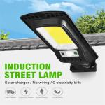 3000mAH 60w Led Solar Street Light / 500LM Solar Panel Led Street Light