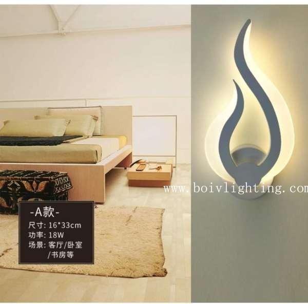 Buy cheap Indoor LED Wall Lamp Warm Light Children Room White Color Like A Flame from wholesalers