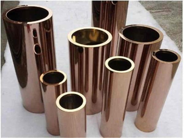 Buy cheap Rose Gold Square Welded Tube 316 Decorative Steel Welded Pipe 108mm OD from wholesalers