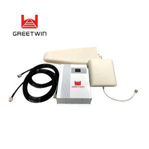 Buy cheap Office 20dBm Cell Phone Signal Amplifier , Cellular Signal Repeater GSM900 WCDMA2100 from wholesalers
