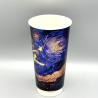 Buy cheap Disposable Double Wall Paper Coffee Cups Bubble Tea Hot Drink Paper Cups With Lids from wholesalers