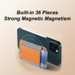 Vegan Leather Magsafe Phone Wallet Origami Commuter Wallet