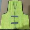 Buy cheap reflective vest(mesh)green Security Guards Unit Weight 40g Packing 200pcs/ctn from wholesalers