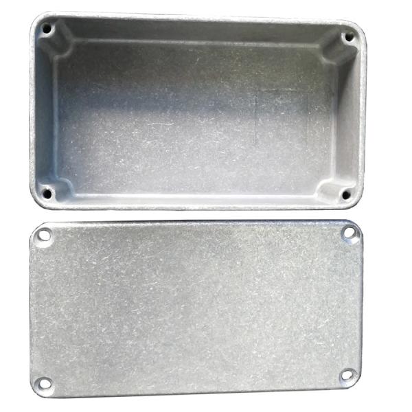 Buy cheap 4 Screws Style Die Cast Aluminium Box Oxidized Finish 112mm * 61mm * 31.3mm from wholesalers