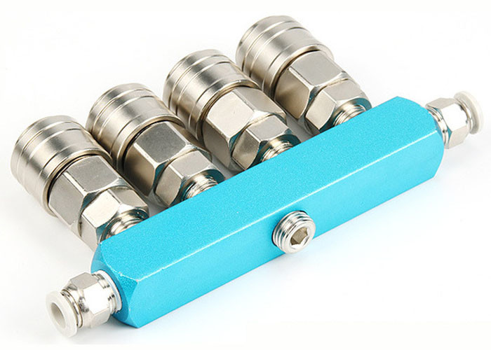 Pneumatic Quick Connector Industrial Consumable Products Aluminum Material