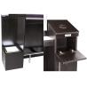 Buy cheap Durable Mackup Salon Mirror Station , Beauty Salon Stations With 3/16'' Thick Mirror from wholesalers