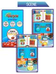 Coin Operated Dropping Ball Lottery Ticket Redemption Machine For Prize