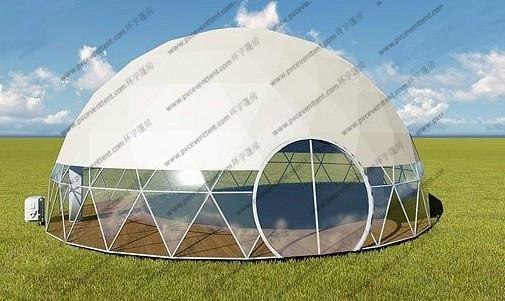 Quality Luxury Geodesic Dome Tent Geodesic Camping Dome For Projecter Or Projection Vedios for sale