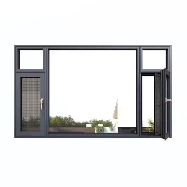 Buy cheap Modern Awning Windows , Awning Style Casement Windows For Office Building from wholesalers