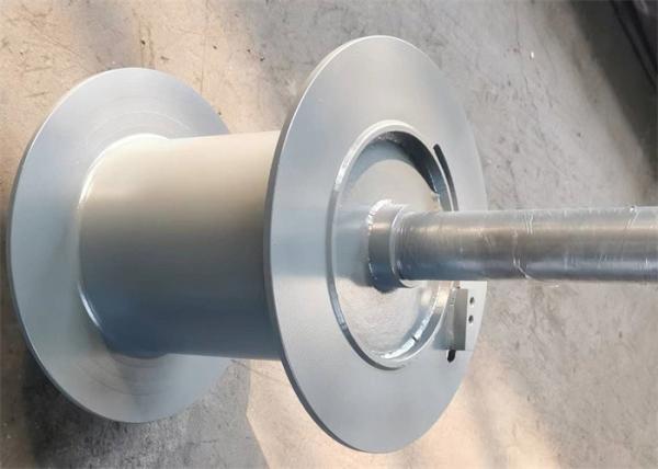 Buy cheap Cable Winding Hoist Crane, Wire Rope Winch Drum For Ship Boat Anchor Windlass from wholesalers