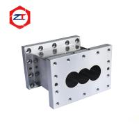 Buy cheap Triple Screw Combi Closed Extruder Screw Barrels 45# / Cr26 Material 75mm Triple product