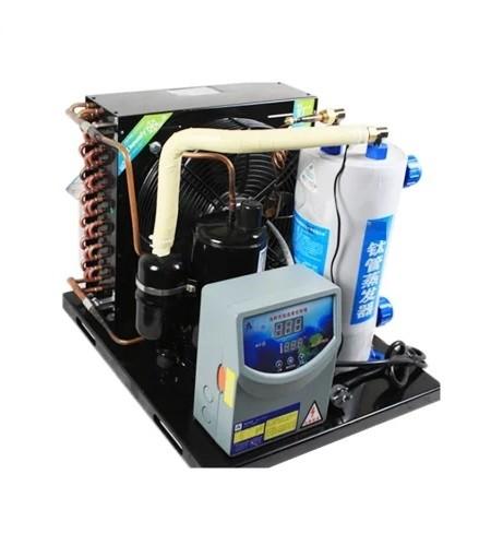 Buy cheap Swimming Pool Heating Sea Food Chiller Water Cooled Fish Tank Cooler from wholesalers
