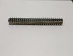 3x27P 2.54 Mm Pitch Female Pin Connector IC 2.54 Mm Female Header Strip