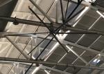 Diameter 2.4m-7.3m Al Mg Blade Industrial Ceiling Fan For Indoor Court Sports