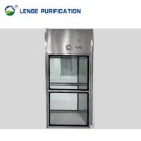 Buy cheap 800x800x1800 Floor Type SS 304 Cleanroom Static Pass Box Without Bottom product