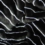 European American Style Faux Fur Throw Blanket Cationic Fleece Blanket