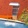 Buy cheap Metal Swimming Pool Accessories SPA Stainless Steel Fountain Head Cascade Outdoor Waterfall from wholesalers