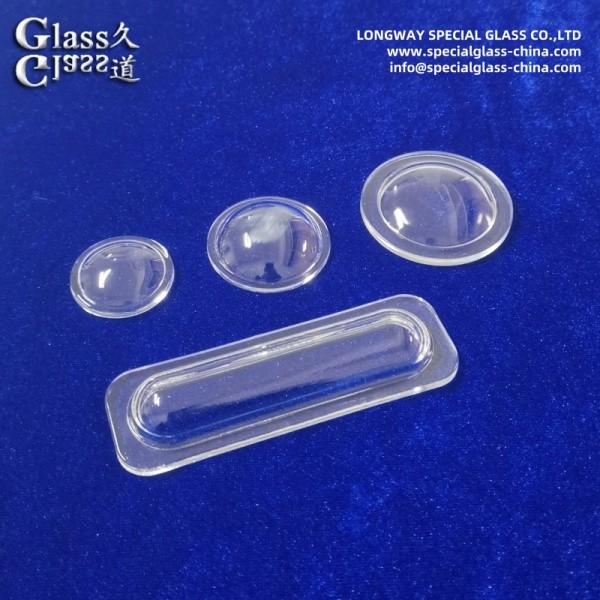 Heat-Shock Resistant Pyrex Glass Lens For Spotlight And Diffusing Lighting