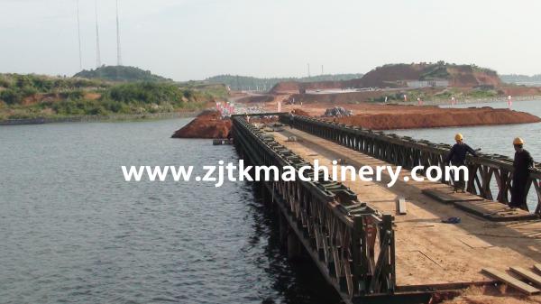 Buy cheap Steel Bailey bridge ,prefabricated steel bridge , Single Lane steel bridge,Compact 200， from wholesalers