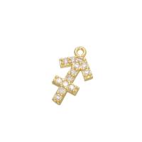 Buy cheap Micro Pave 18K Gold Pendant Diamond CZ Gold Constellation Pendant product