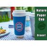 Buy cheap Coloured 16 Oz Insulated Paper Cups Double PE Coated Paper Cold Resistant from wholesalers