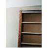 Buy cheap Top Genuine Leather Home Office Bookcase / Shelving Cabinet Solid Structure from wholesalers
