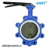 Buy cheap Soft Sealing Stainless Steel PTFE Seats CI Body Wafer Lug Type Butterfly Valve product