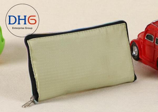 Buy cheap Zippered Oxford Stowaway Bag Soft Sided Imprintable Wallet Personalized from wholesalers