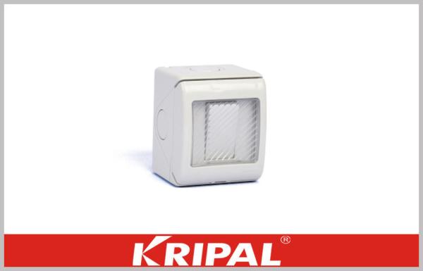 Buy cheap UKW - 1GS Weatherproof Switch Socket , White Weatherproof Electrical Outlet from wholesalers