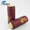 Buy cheap pvc heat shrink cap seal for wine bottle, pvc shrink capsules PVC wine caps for red wine bottle in red color from wholesalers