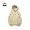 Buy cheap Streetwear Knitted Blank Custom Logo Cotton Black 320g Fitted Gym Over Size Pullover Tracksuit Mans Hoodies from wholesalers