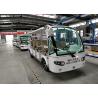 Buy cheap Left Hand Drive 5kw DC Motor Low Noise Electric Sightseeing Car With 11 Sofa Seats For Resort from wholesalers
