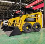 Multi-functional Hydraulic Track Wheel Skid Steer Loader with 0.4cbm Bucket