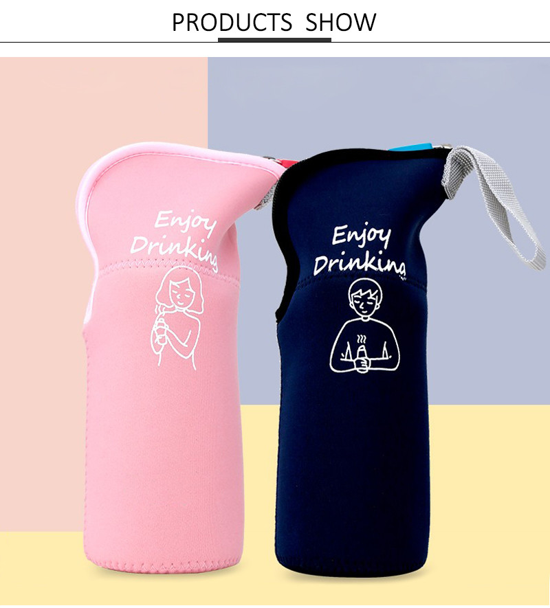 Light Weight Insulated Neoprene Water Bottle Thermal Sleeve