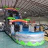 Buy cheap Commercial Grade 8x3m Bounce House Blow Up China Backyard Moonwalk Inflatable Water Slide from wholesalers
