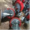Buy cheap 154LBS Medium Duty Casters With Covers 4 Inch Soft Silent Wheels Ball Bearing Swivel Plate from wholesalers