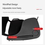 Porosity-Specific Blue Fabric Training Chair for Multifunctional Office Meetings