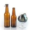 Buy cheap Embossed Large 12 Oz Glass Soda Bottles Recyclable For Beer Wine from wholesalers