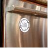 Buy cheap Double Sided Round Circle Dishwasher Magnet Clean Dirty Sign Indicator from wholesalers