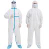 Buy cheap S-XXL Disposable Protective Coverall Waterproof Lightweight Microporous 15-70gsm from wholesalers