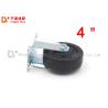 Buy cheap ESD Flat Directional Industrial Caster Wheels , Black Caster Wheels For Racking from wholesalers
