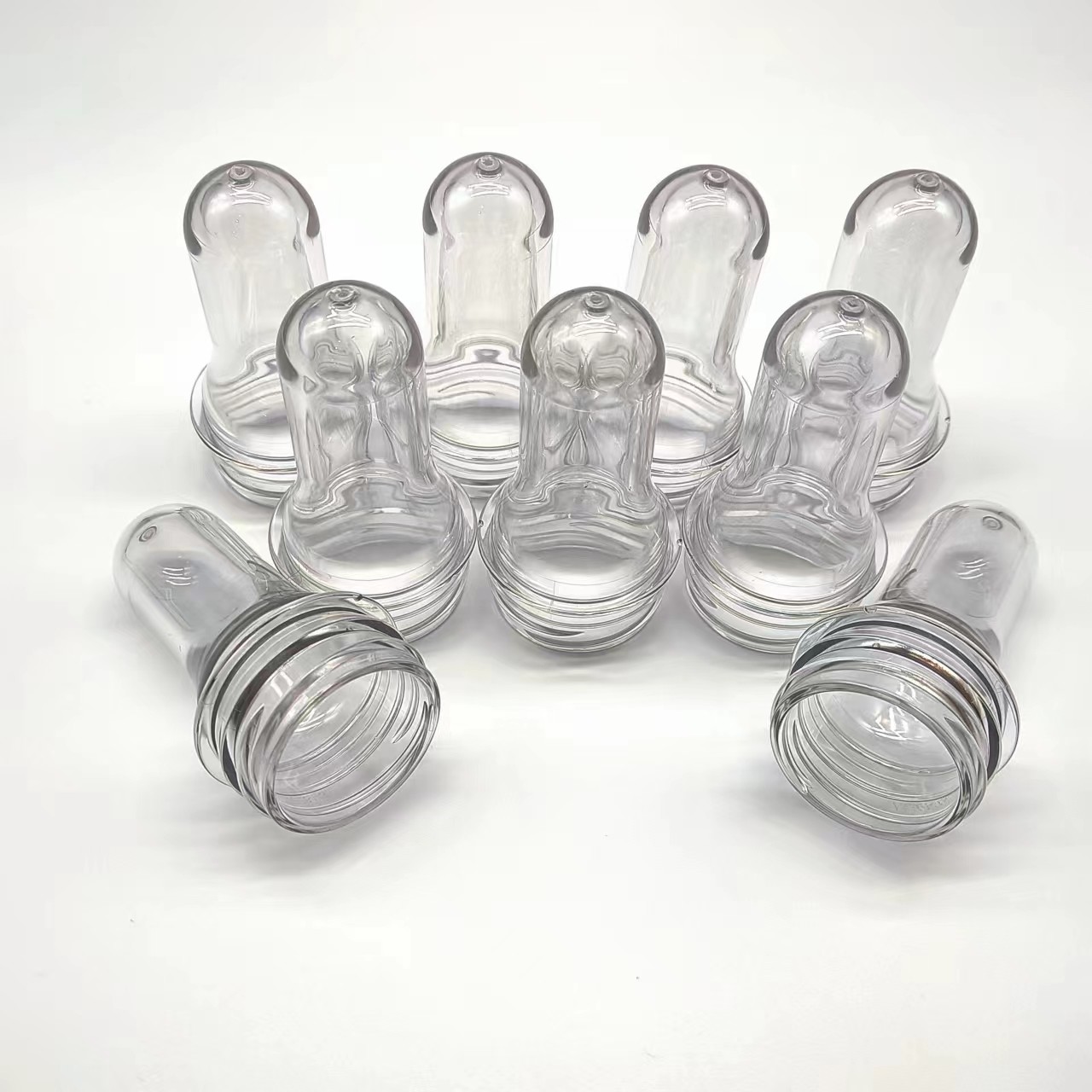 Transparent PET Bottle Preform Wear Resistant Leakproof
