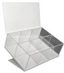 250mm Length 220mm Width Clear Acrylic Storage Box ,Clear Acrylic Jewelry Box