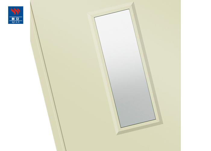 Fire Rated Glass Glazed Metal 90min Steel Fire Exit Doors